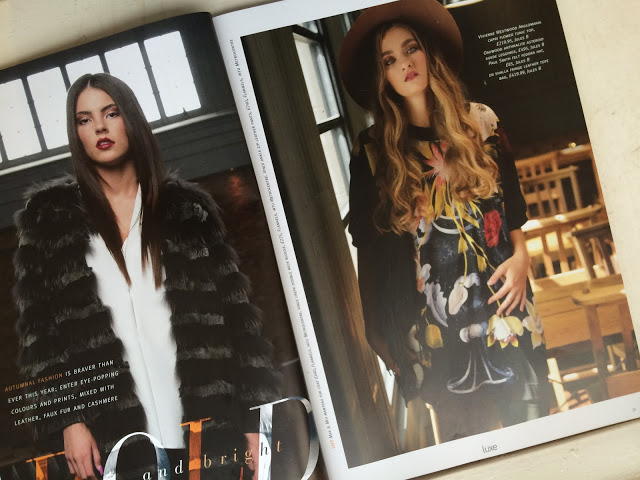 TYNE TEES MODELS AND LUXE MAGAZINE