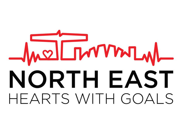 NORTH EAST HEARTS WITH GOALS