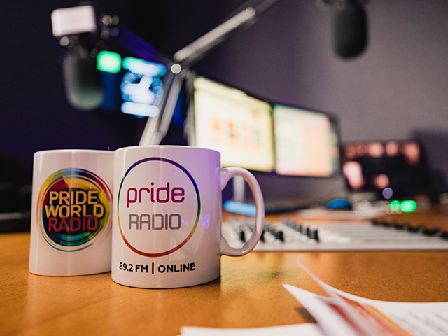 THE VERY FIRST PRIDE MEDIA CENTRE