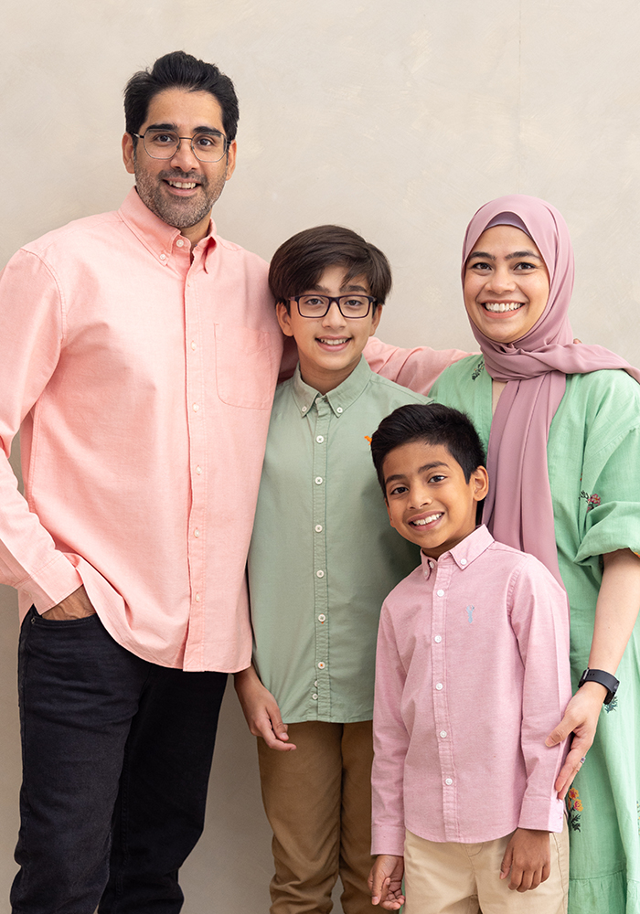 Nadeem Khan Family