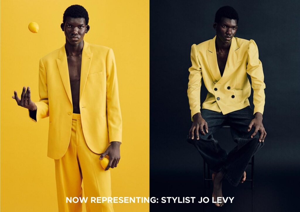 Now representing stylist: Jo Levy