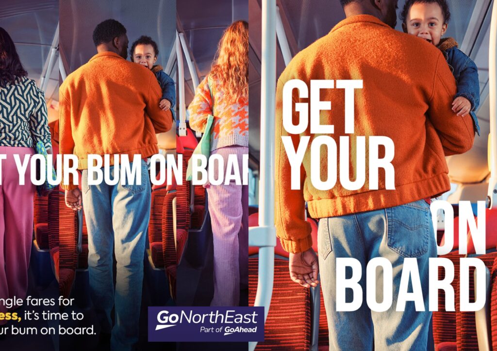 ‘Get your bum on board’ with Go North East