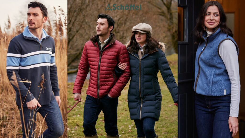 Real couple, Joe and Alisha for Schoffel