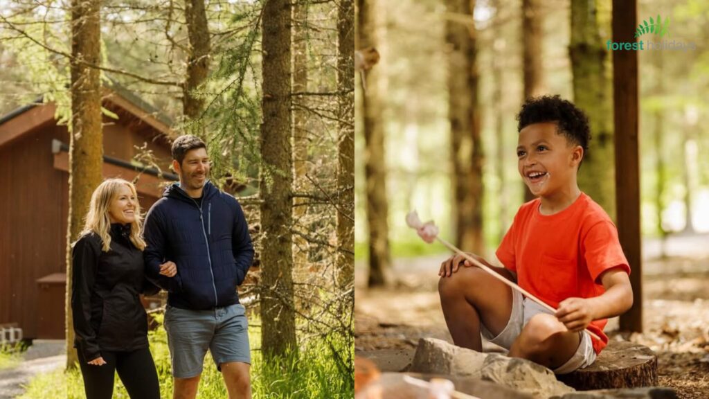 Our real families and juniors for Forest Holidays
